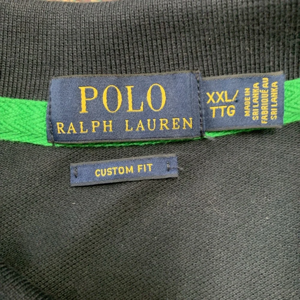 Polo Ralph Lauren Men's XXL Big Pony Number 3 Short Sleeve Polo Rugby Style GUC